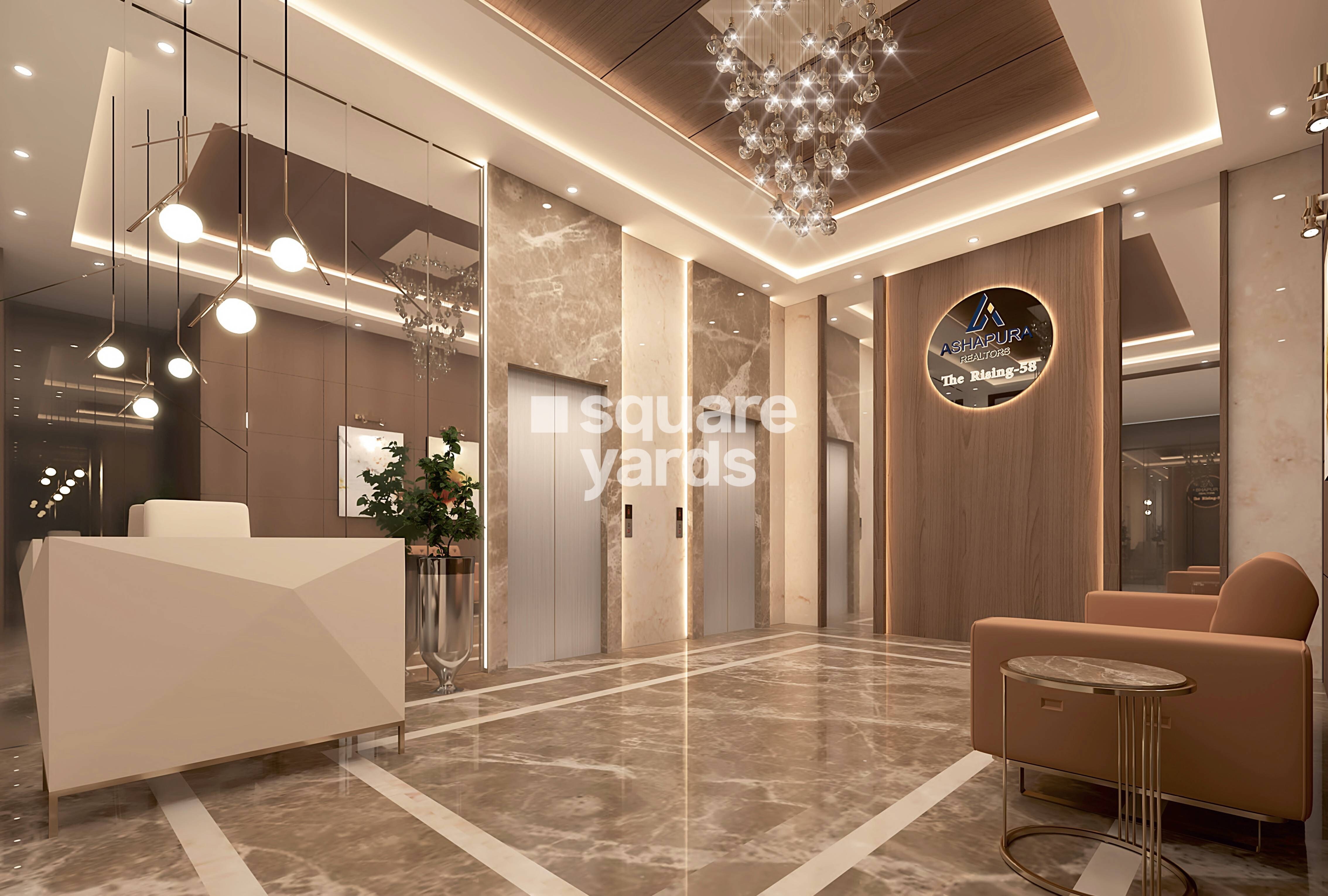 Ashapura The Rising 58 Lift Lobby Image