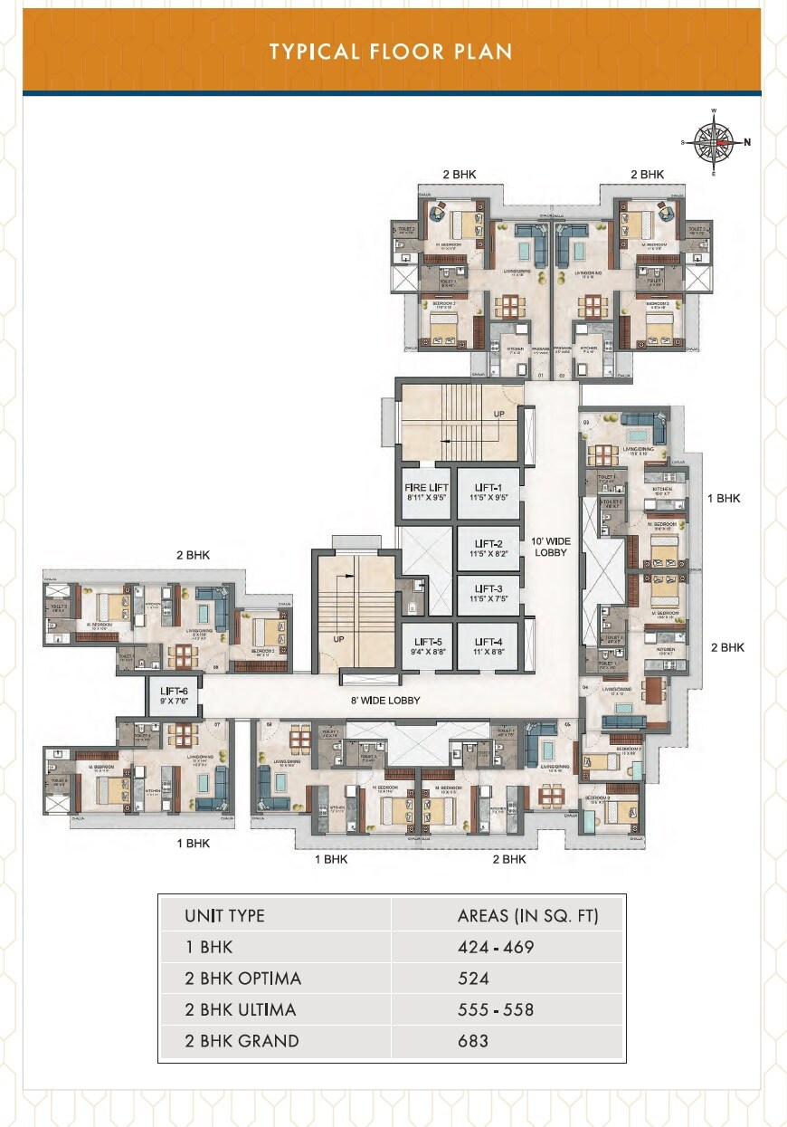 Ashar Maple Birch Floor Plans