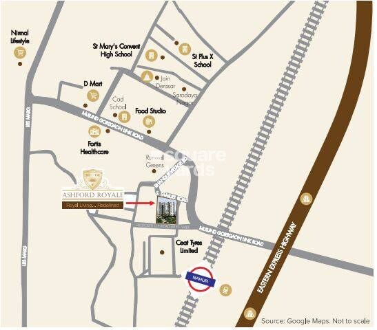 Ashford Royale Location Image