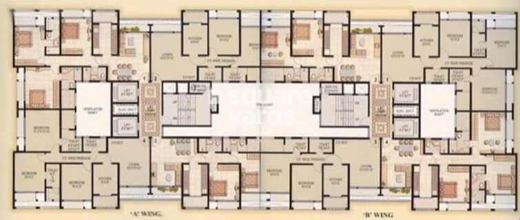 Ashish Garden Estate Master Plan Image