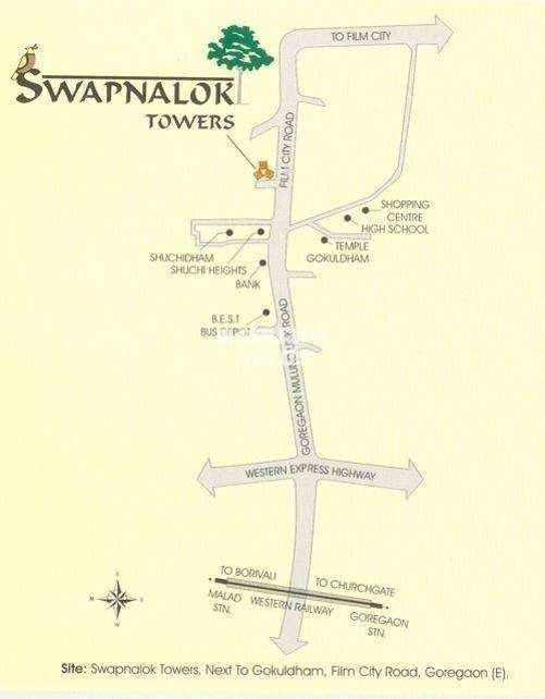 ashish swapnalok towers project location image1