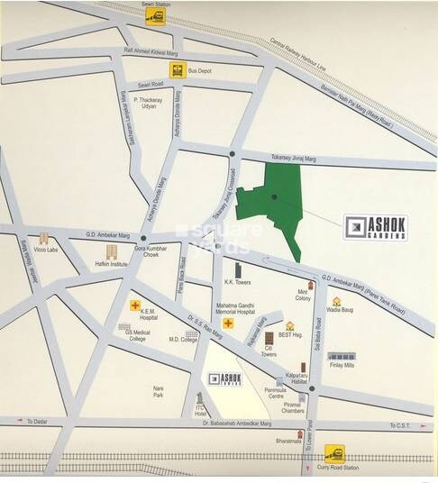 Ashok Gardens Location Image