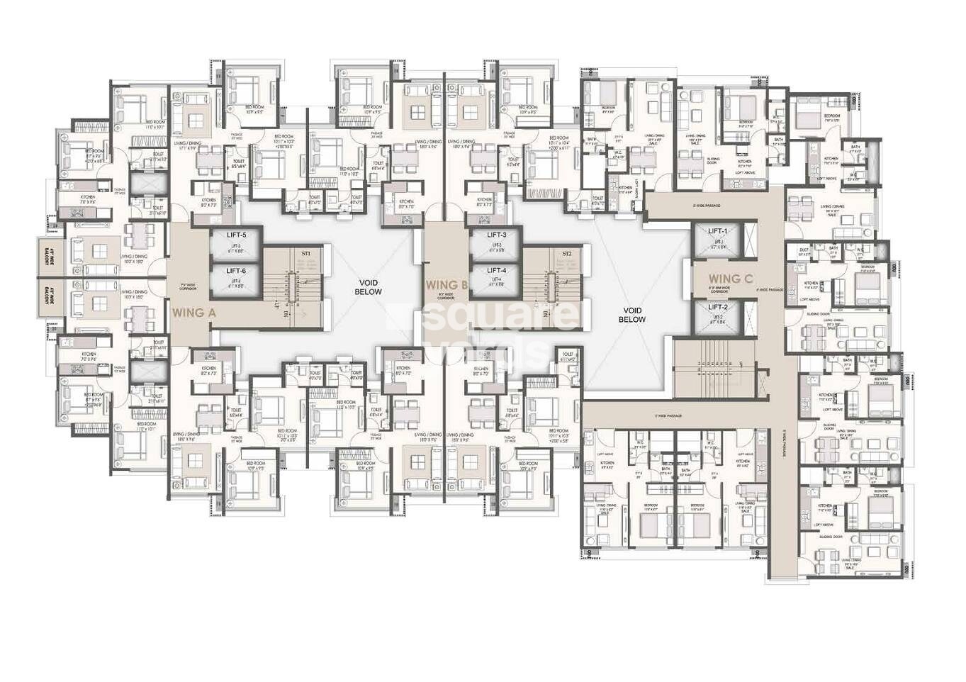 Ashray Jaswanti Bliss Floor Plans 1