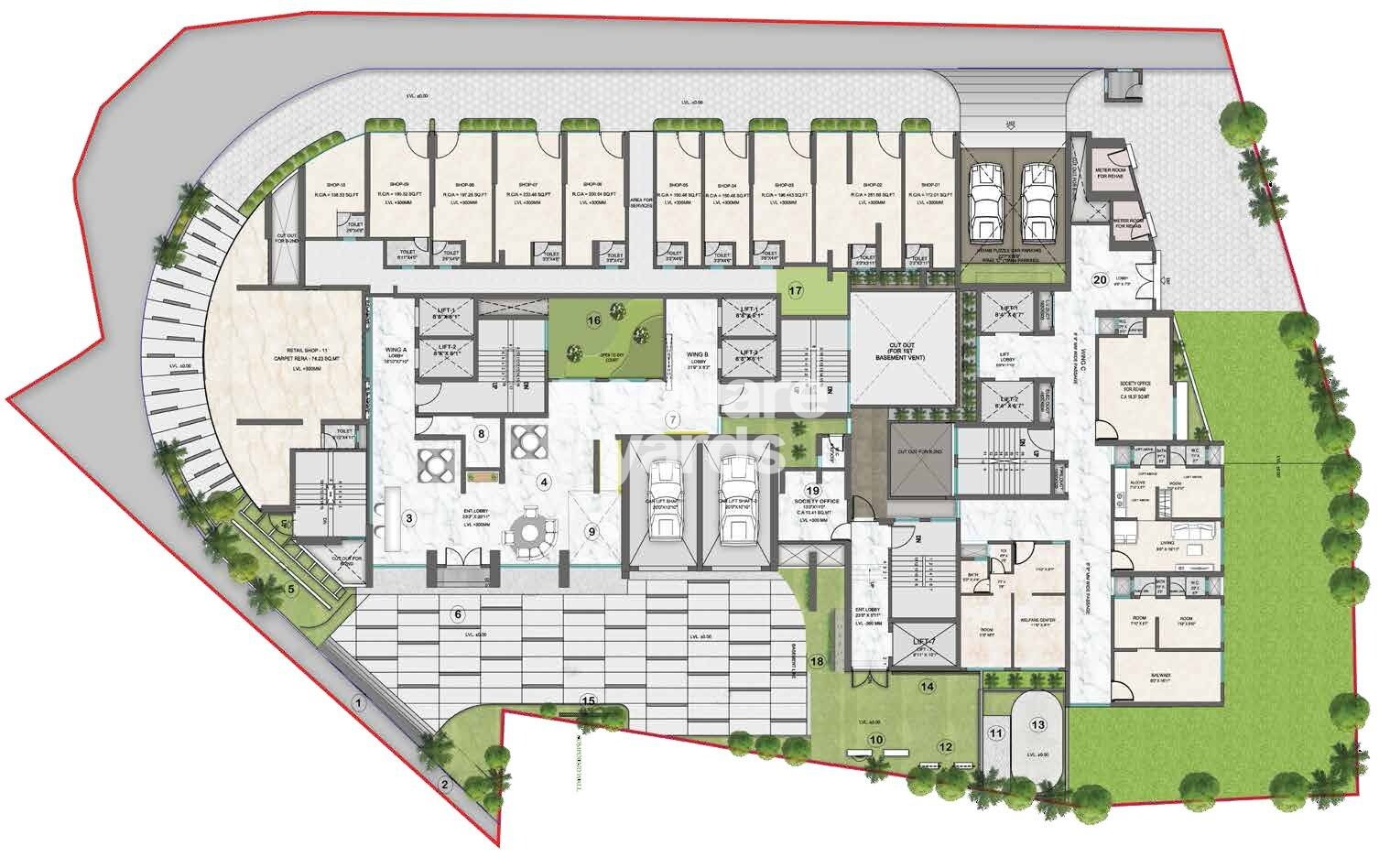 Ashray Jaswanti Bliss Master Plan Image