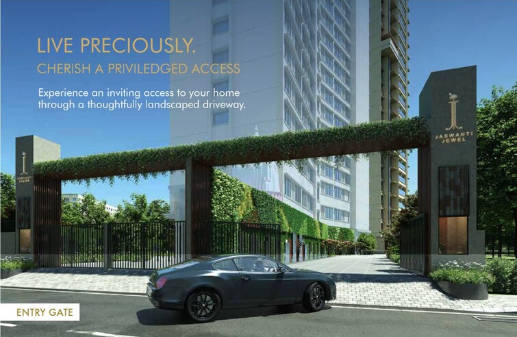 Ashray Jaswanti Jewel Entrance View