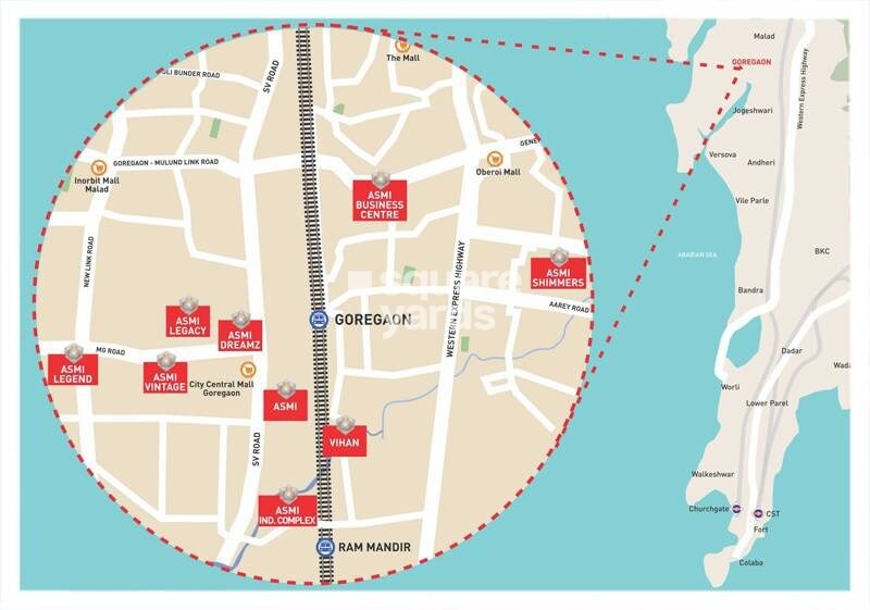 Asmi Dreamz Location Image