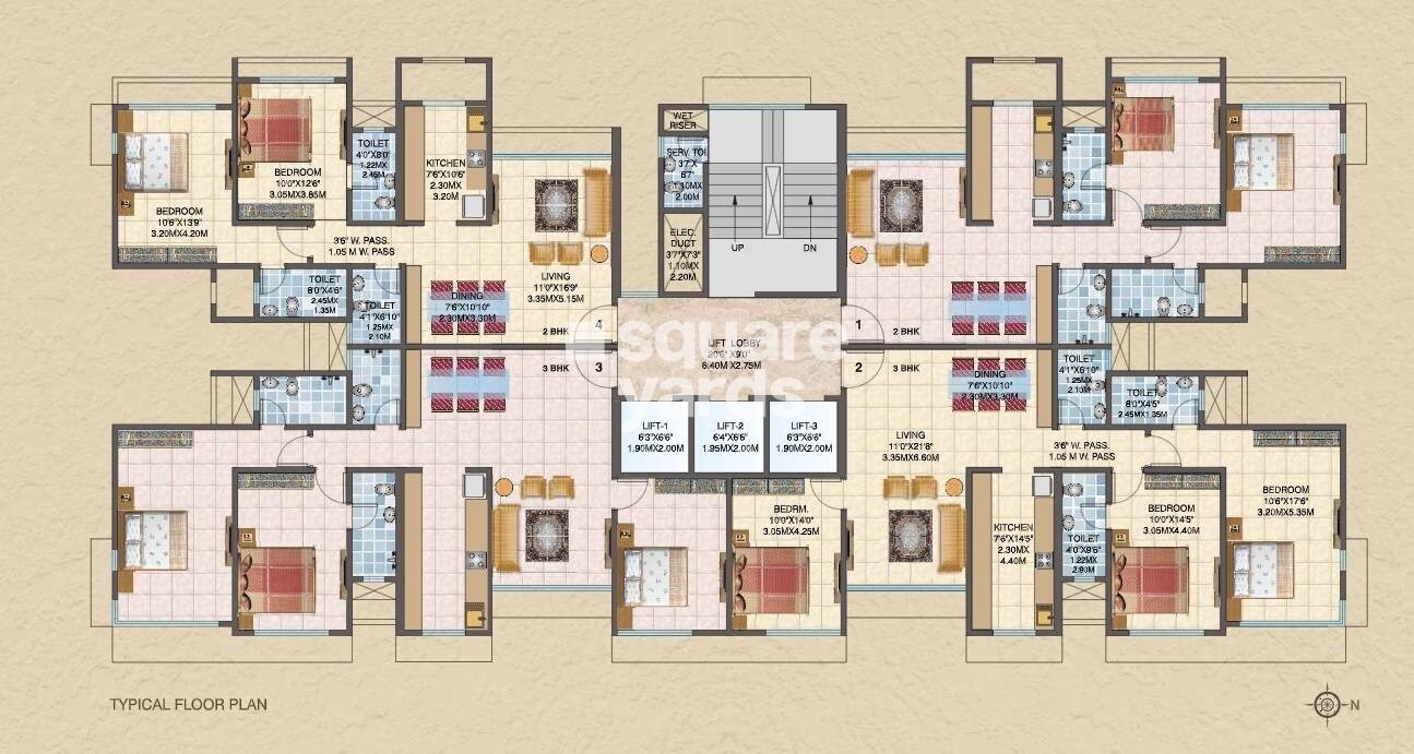 Asmita Sand Dunes Floor Plans
