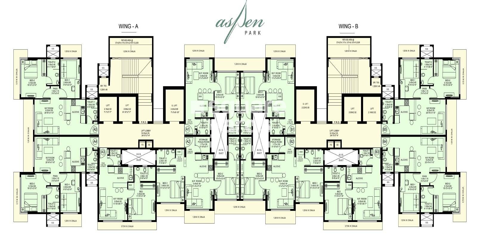 Aspen Park Floor Plans
