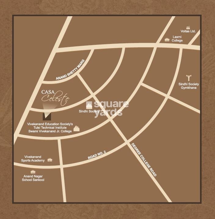 Aster Casa Celeste Location Image