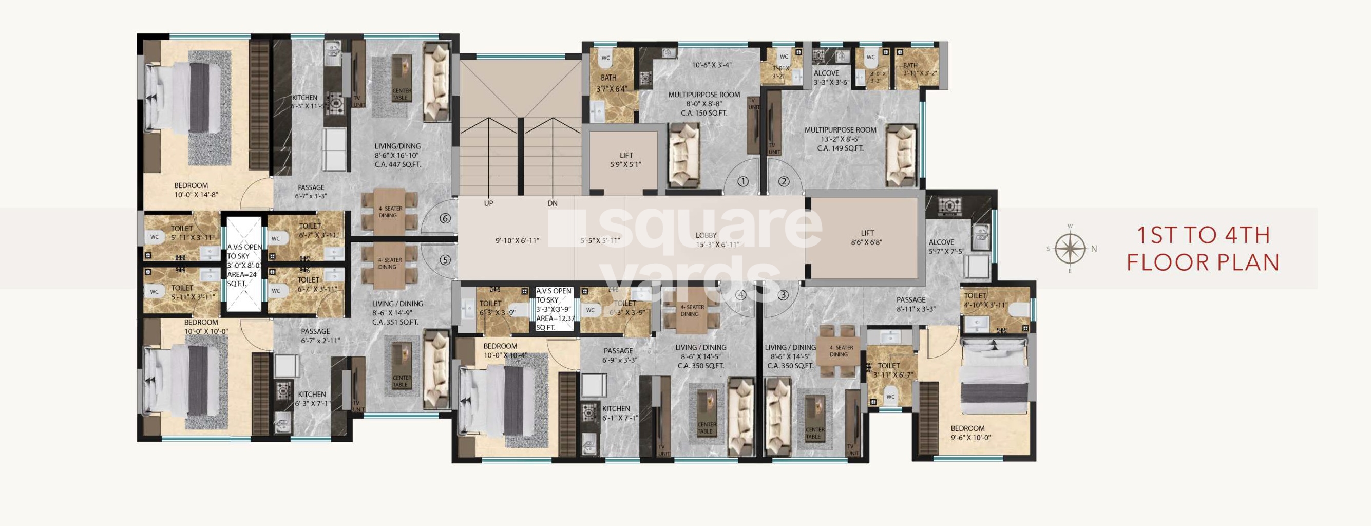 Astrum Annex Floor Plans