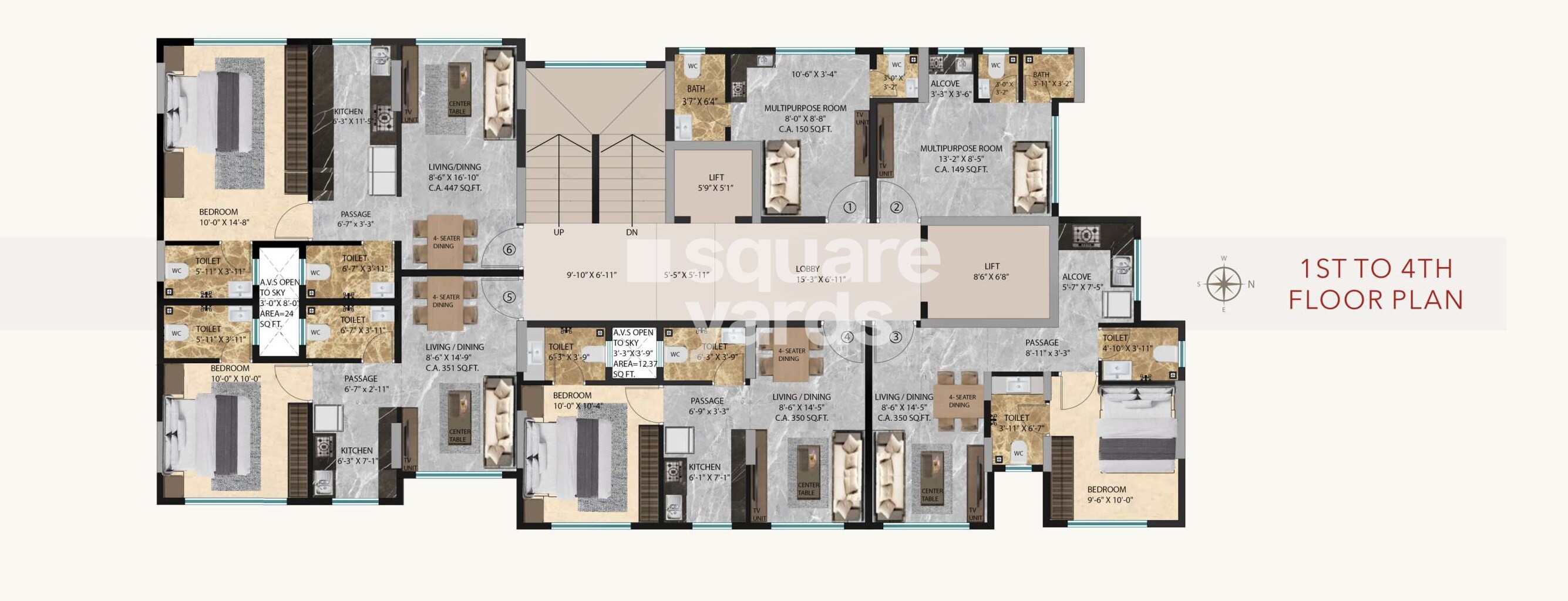 Astrum Annex Floor Plans 1