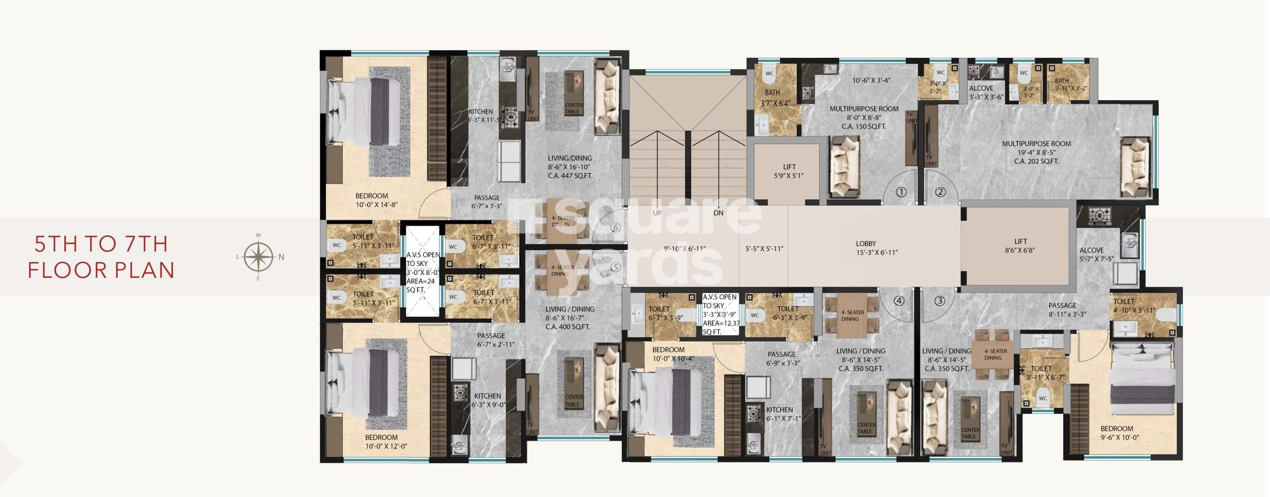 Astrum Annex Floor Plans