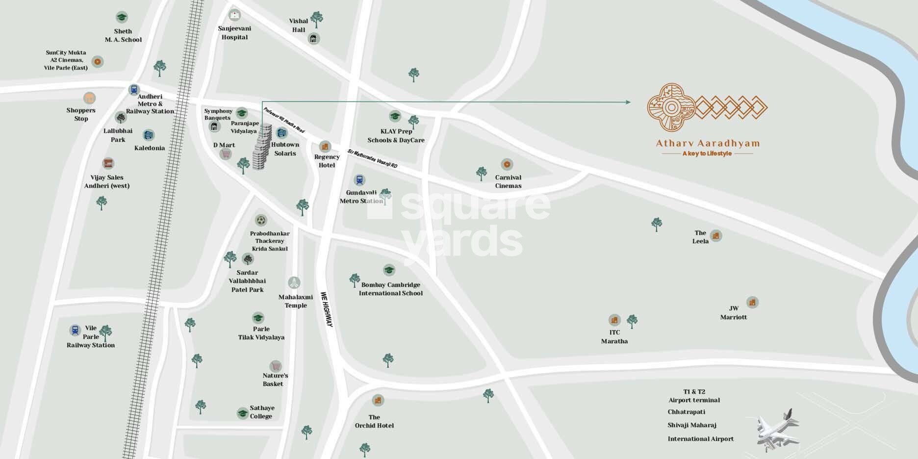 Atharv Aaradhyam Location Image