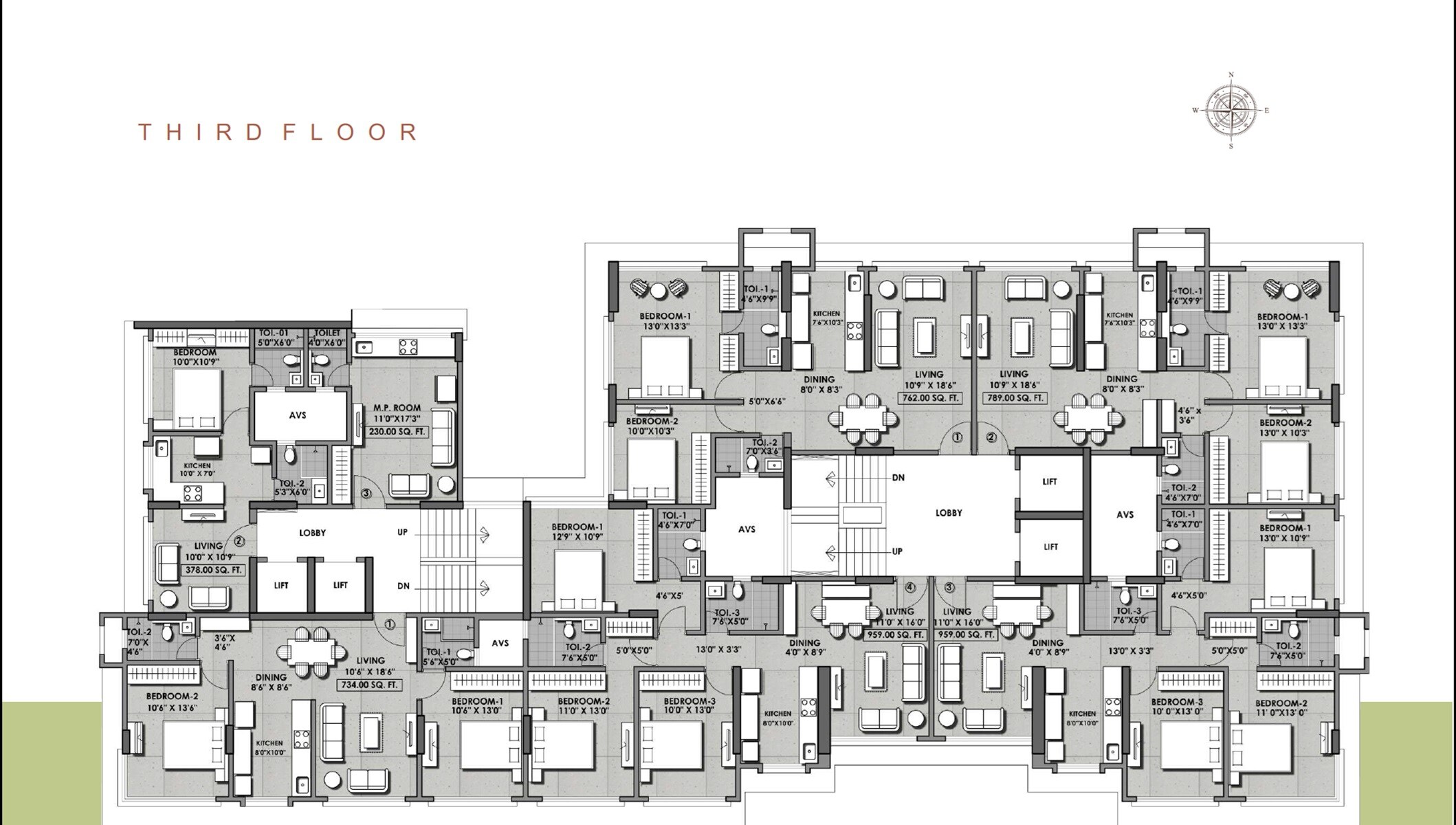Atharv Laxmi Floor Plans 1