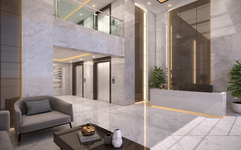 Atharva Om Gautam Residency Lift Lobby Image