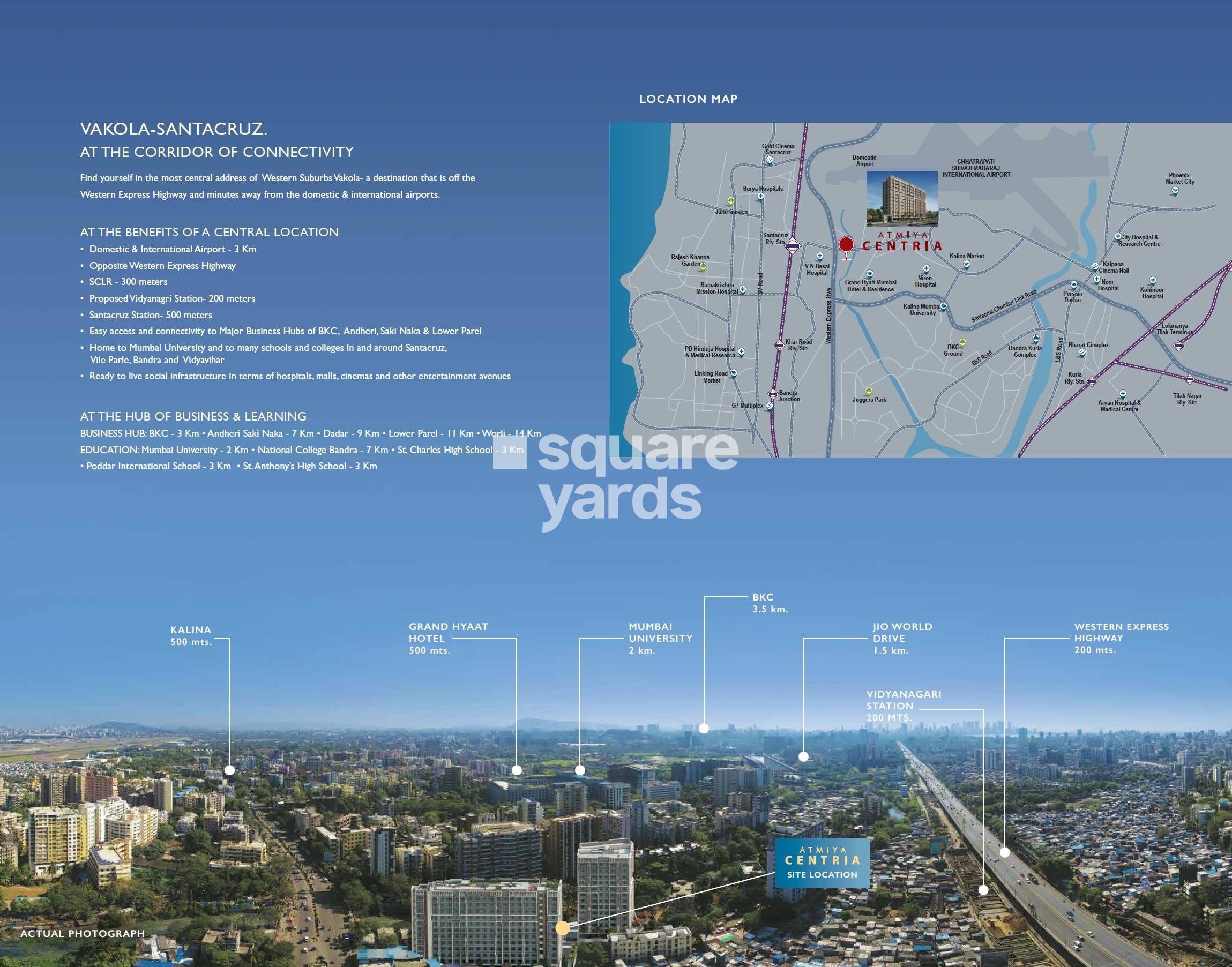 Atmiya Centria Location Image