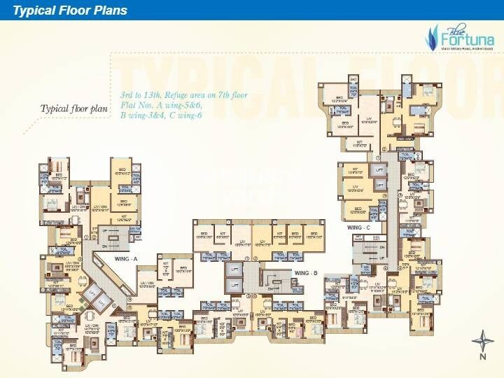 Atul Blue Fortuna Floor Plans