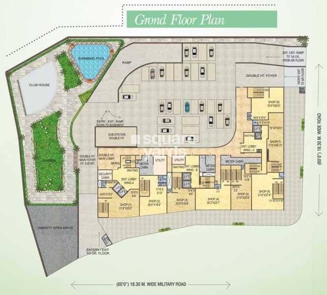 Atul Blue Fortuna Master Plan Image