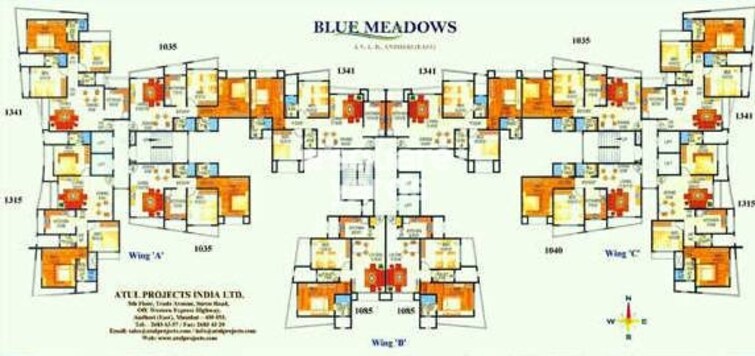 Atul Blue Meadows Floor Plans