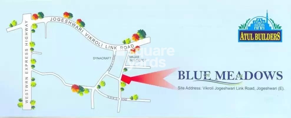 Atul Blue Meadows Location Image