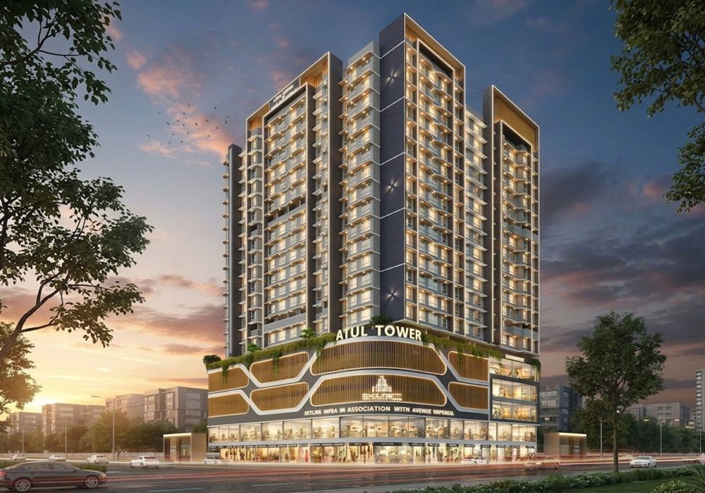 Atul Tower CHS Apartment Exteriors