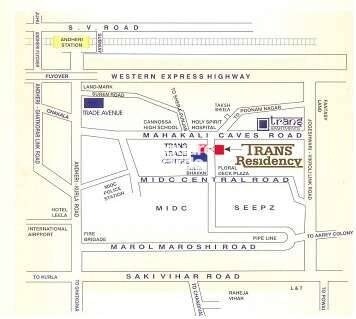 Atul Trans Residency Location Image
