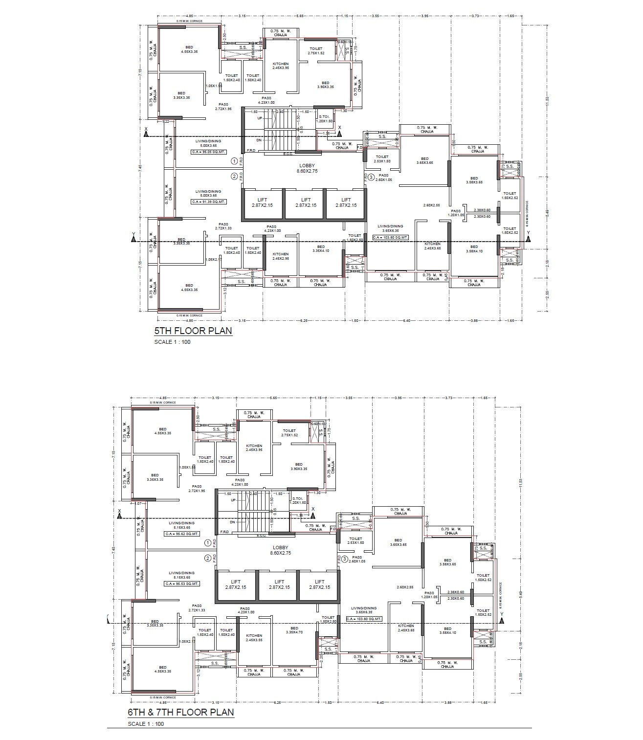 Aum Nav Kiran Floor Plans