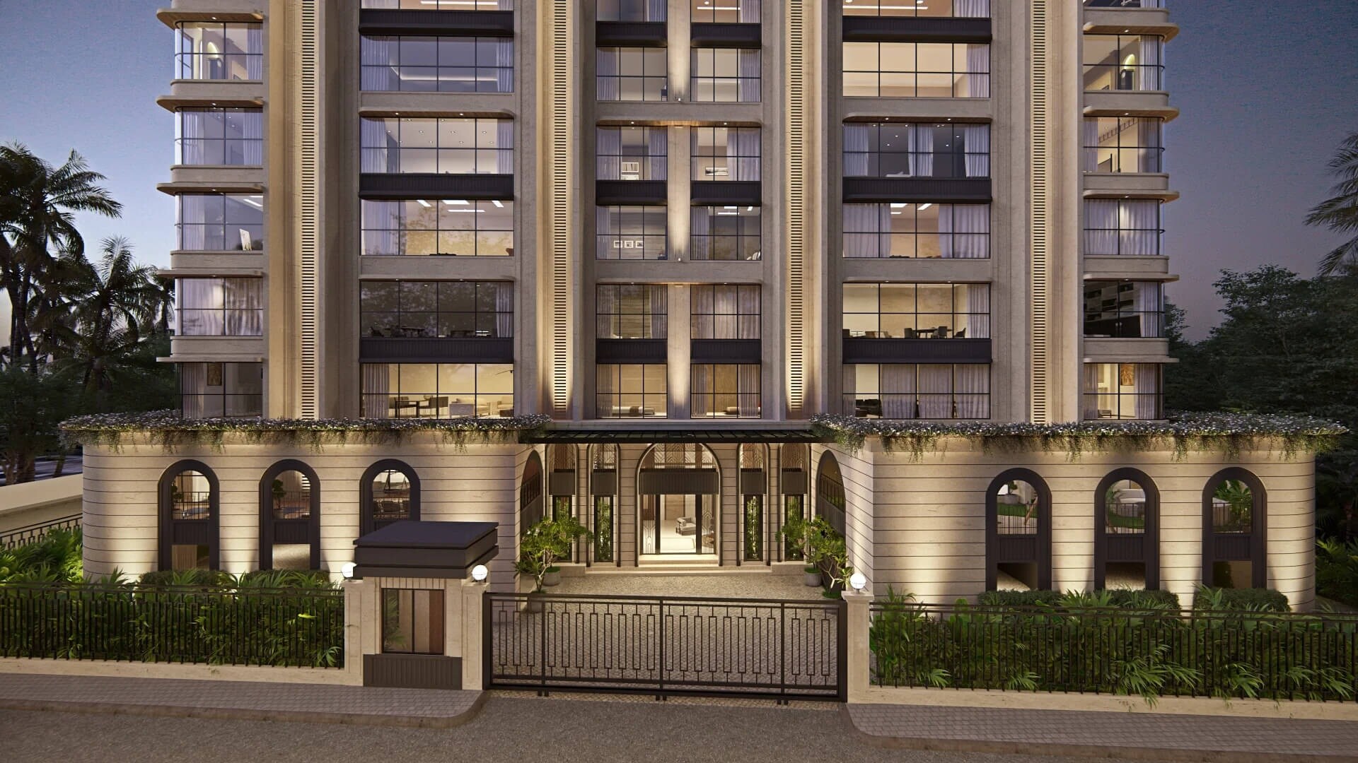 Aum Nirvan Apartment Exteriors