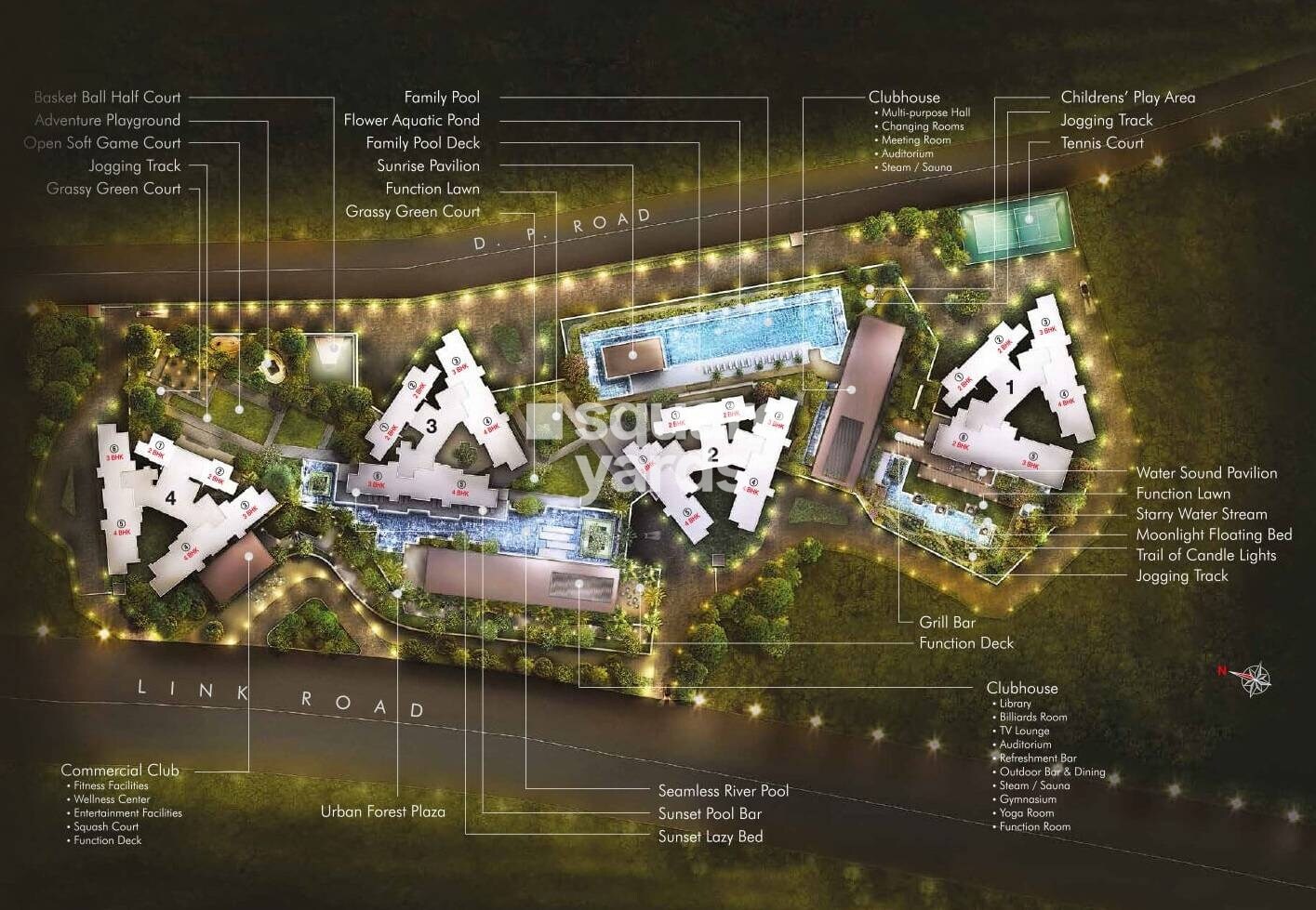Sheth Auris Serenity Tower 1 Master Plan 1