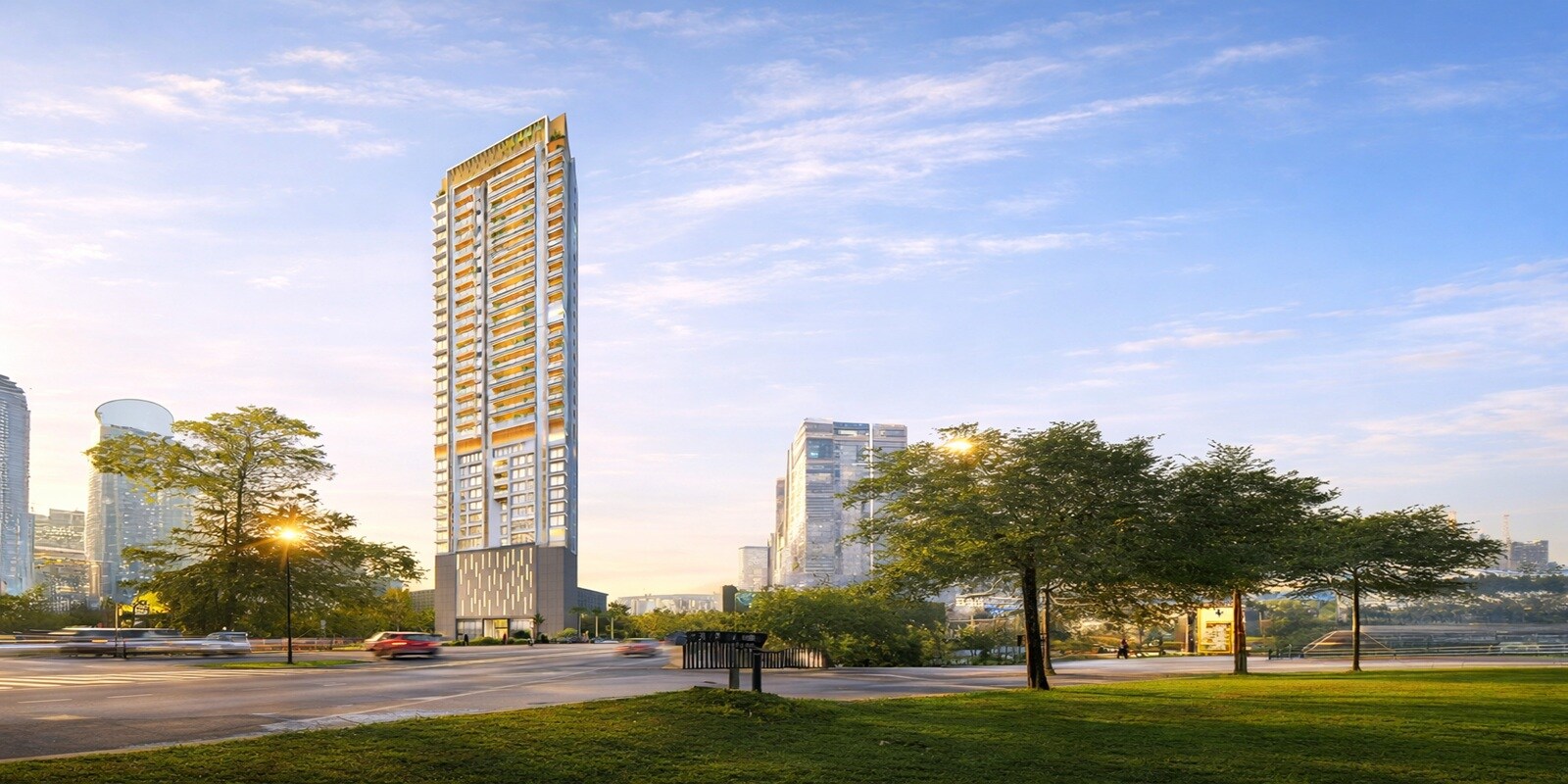 Aurum Helios residential project in Walkeshwar