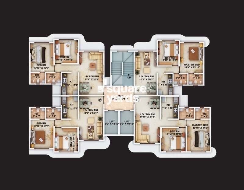 Avant Hillway Floor Plans 1