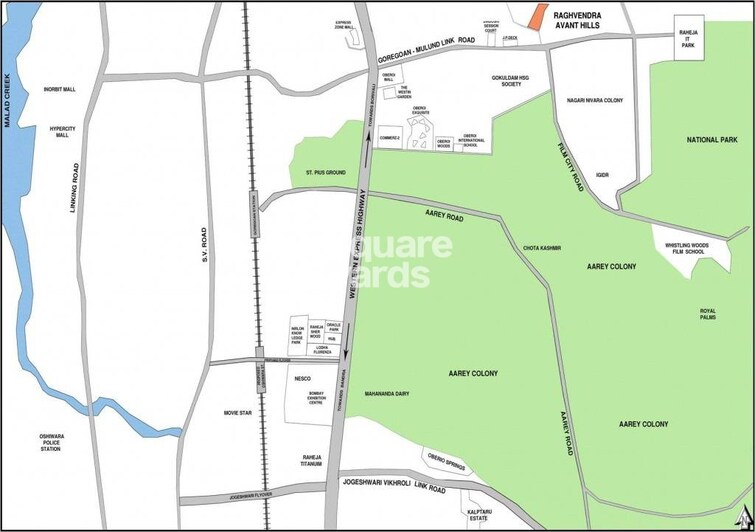 Avant Hillway Location Image