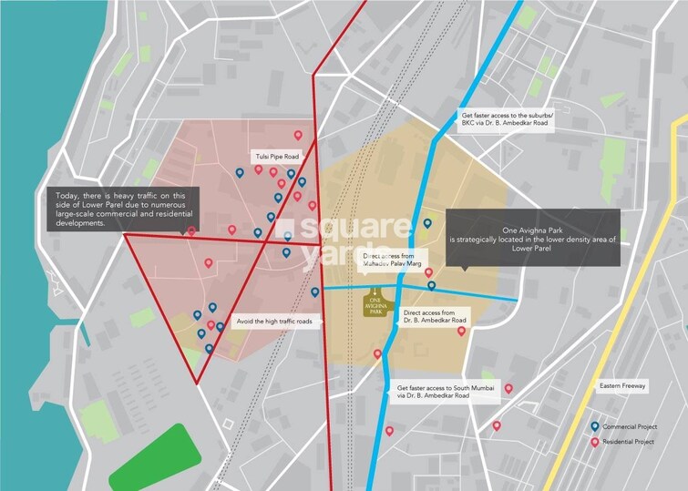 Avighna One Avighna Park Location Image