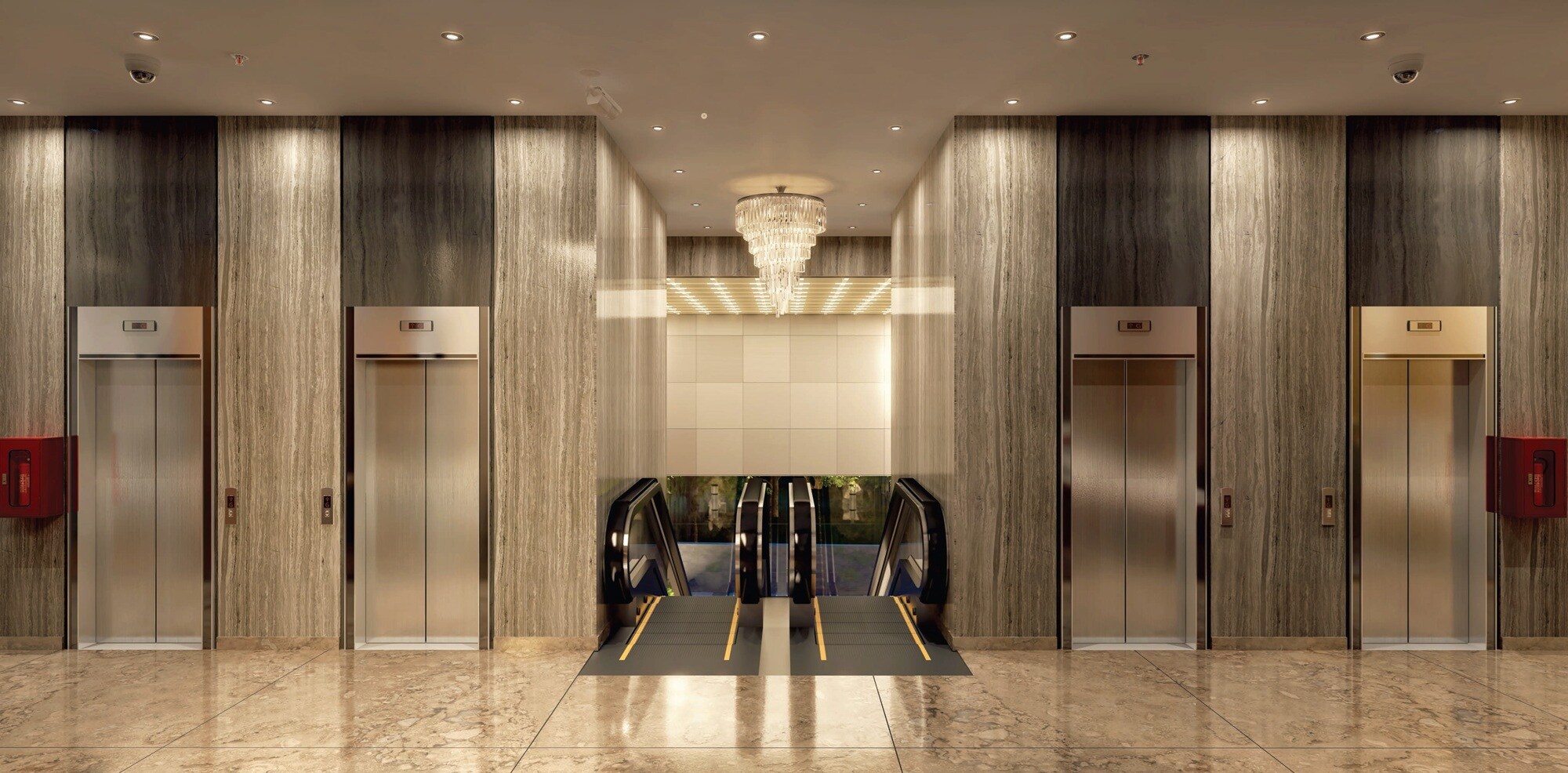Avira Jewellery Hub Lift Lobby Image