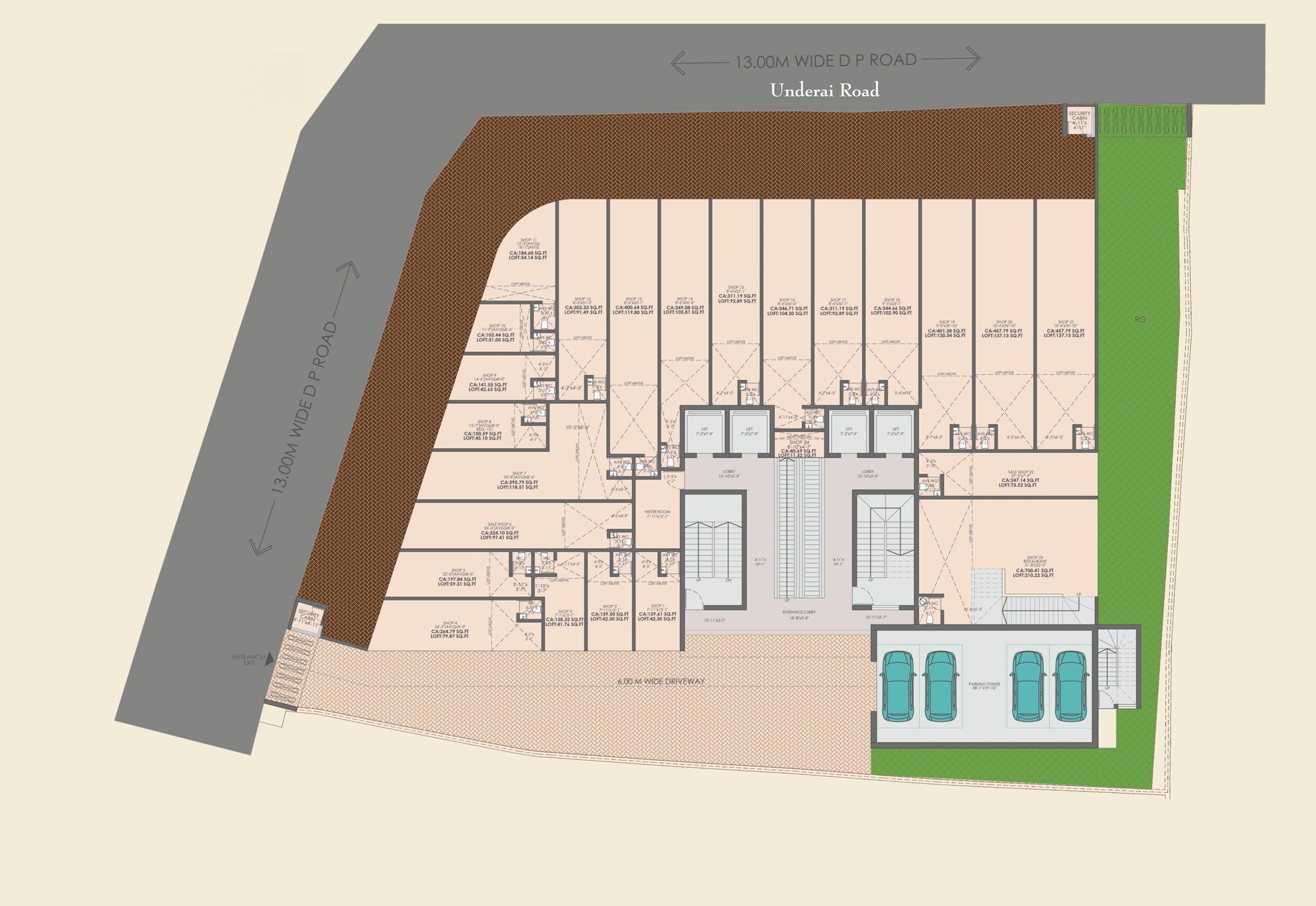 Avira Jewellery Hub Master Plan Image
