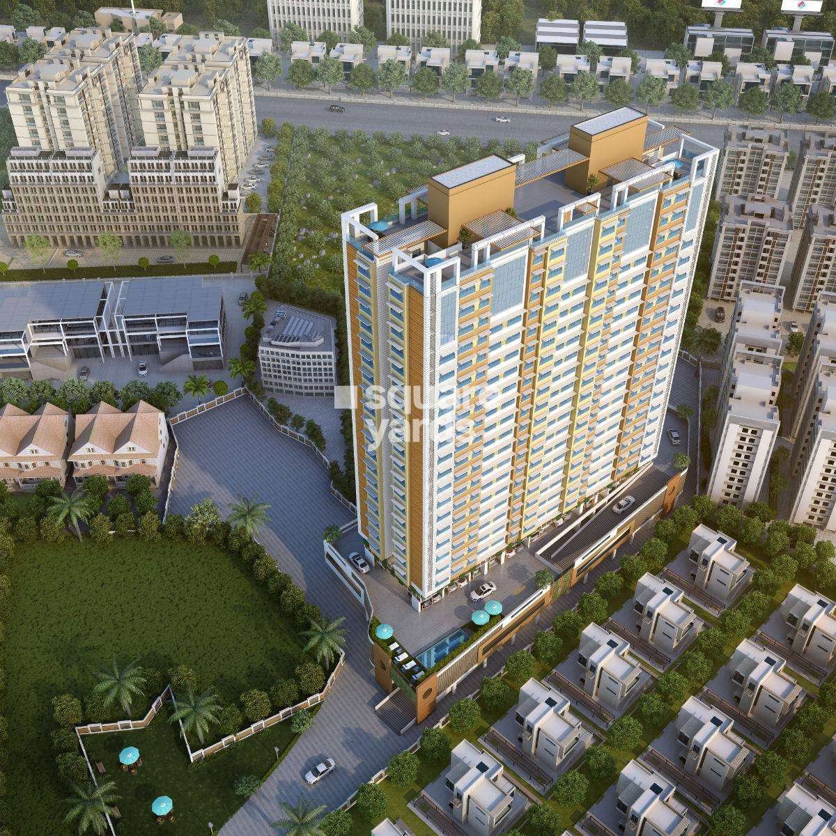 avn silver park   project tower view1