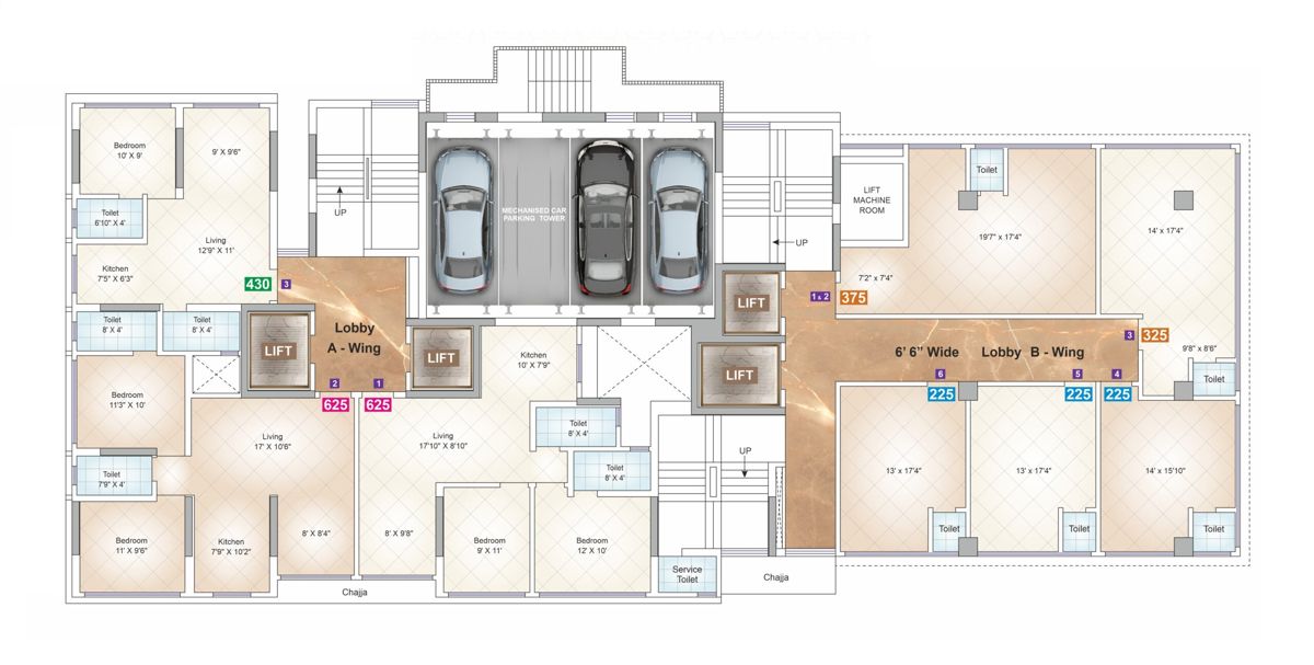 Avvad Shubham Atlanta Floor Plans