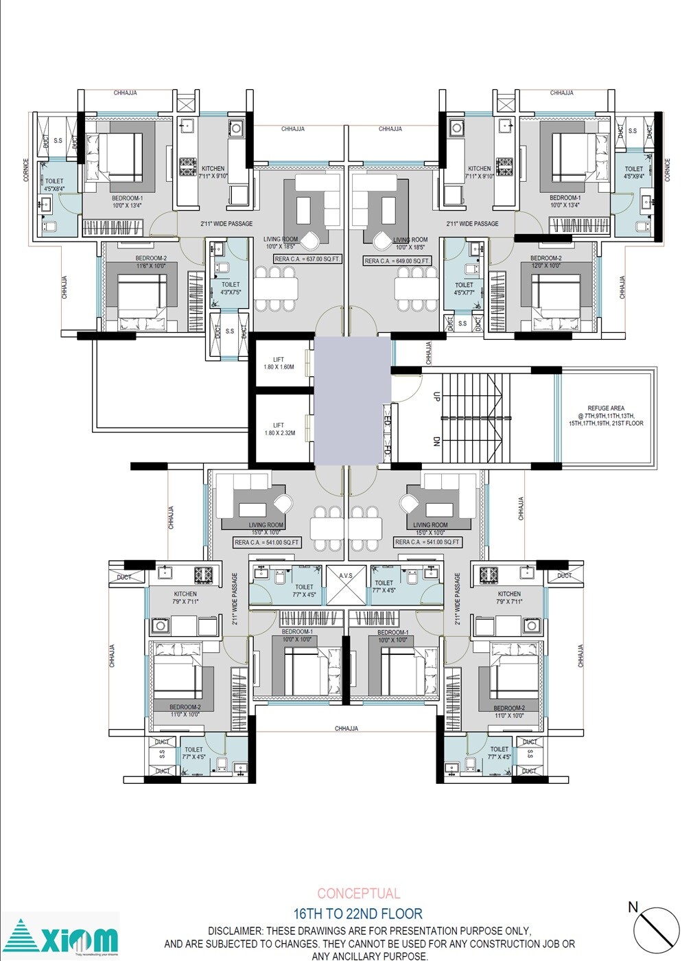 Axiom Vrindavan Floor Plans