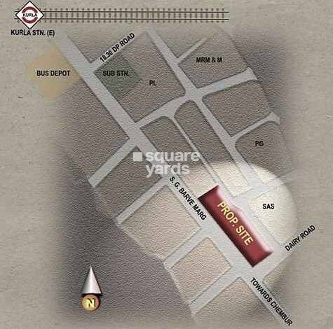 Baba Vihar Location Image