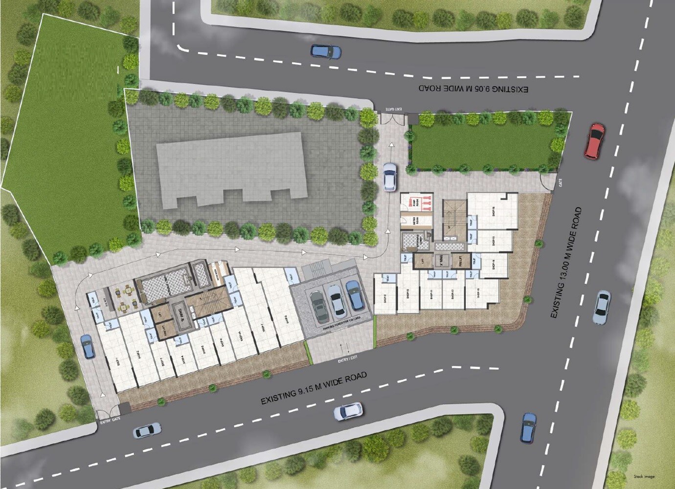 Balaji Heights Borivali Master Plan Image