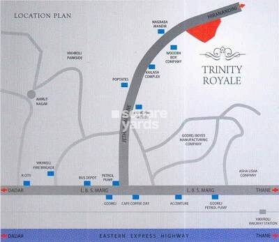 Balaji Trinity Royale Location Image