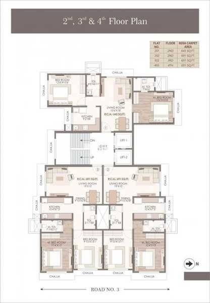 Bali Laxmi Floor Plans