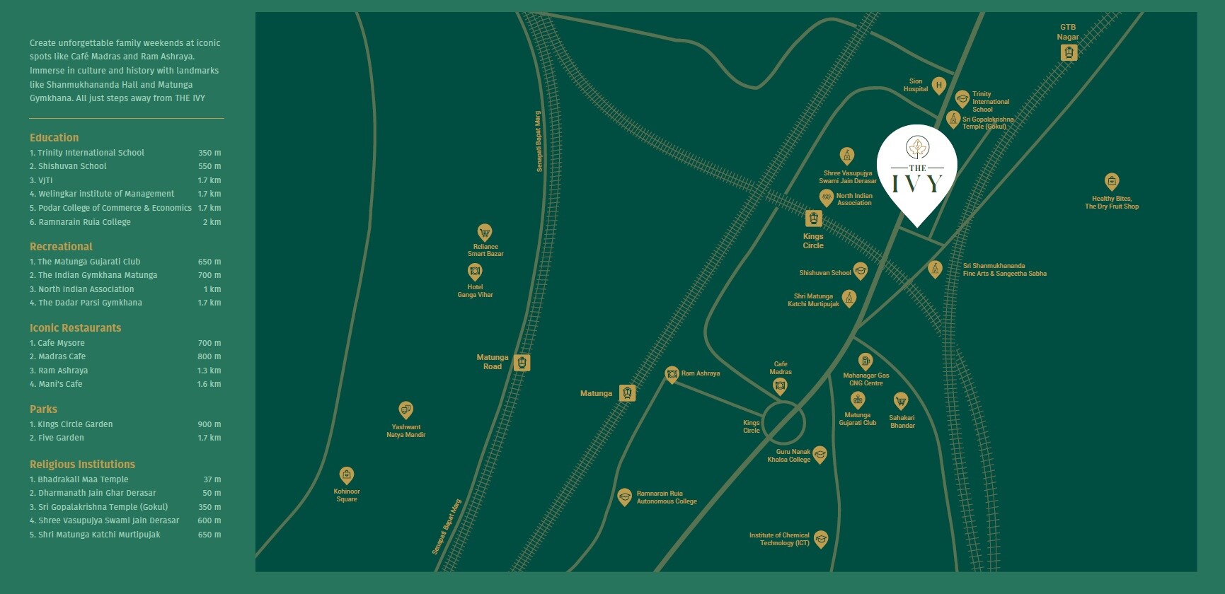 Baysquare The IVY Location Image