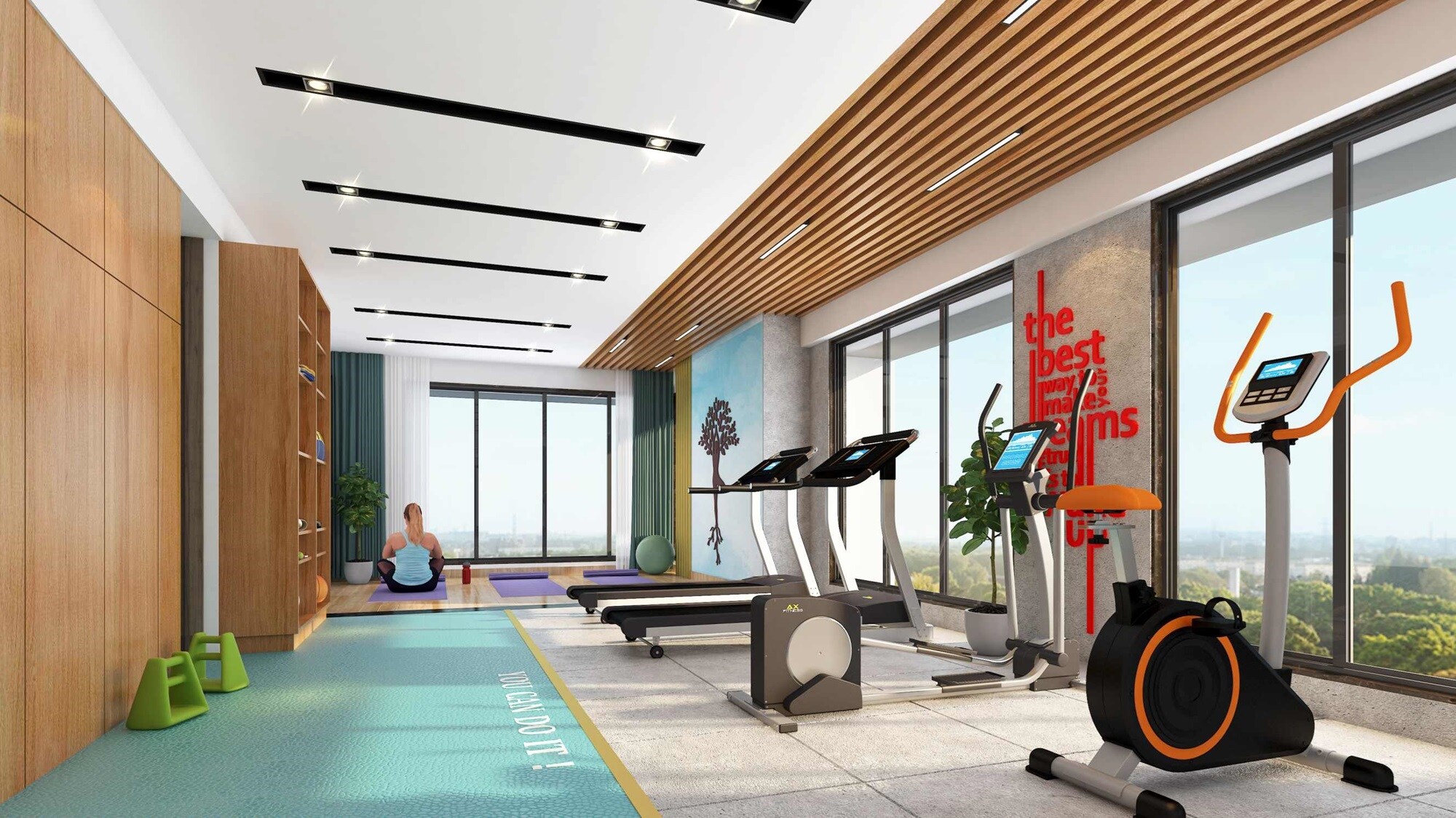 BB Anmol Residency Gymnasium Image