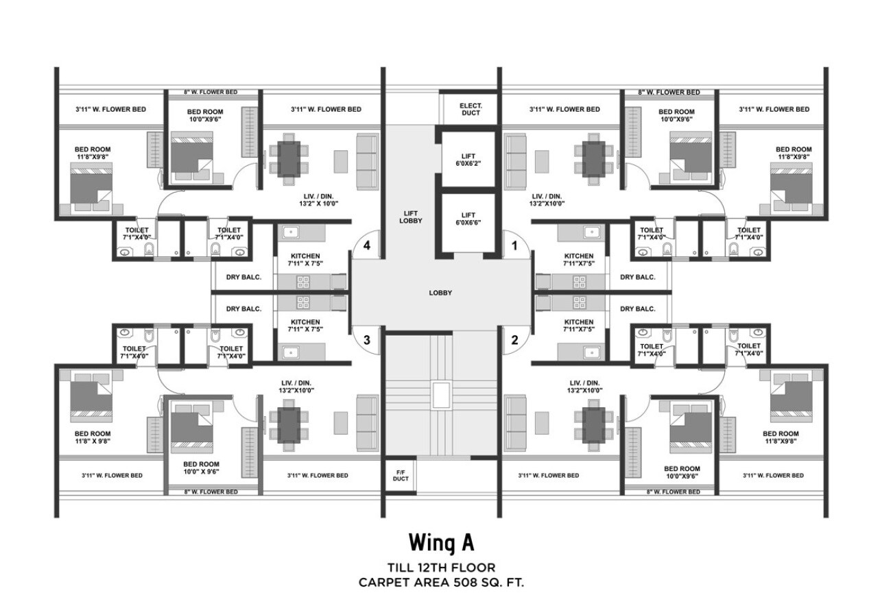 Bbj Siena Floor Plans