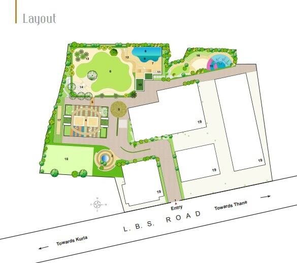 Bhaichand Textile Mills Jainam Elysium Master Plan 1