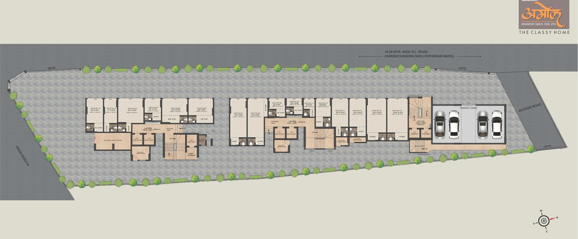 Bhandup Amol CHS Master Plan Image