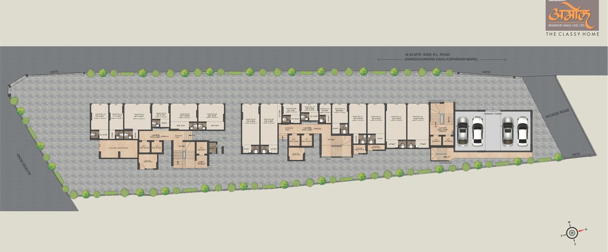 Bhandup Amol CHS Master Plan Image