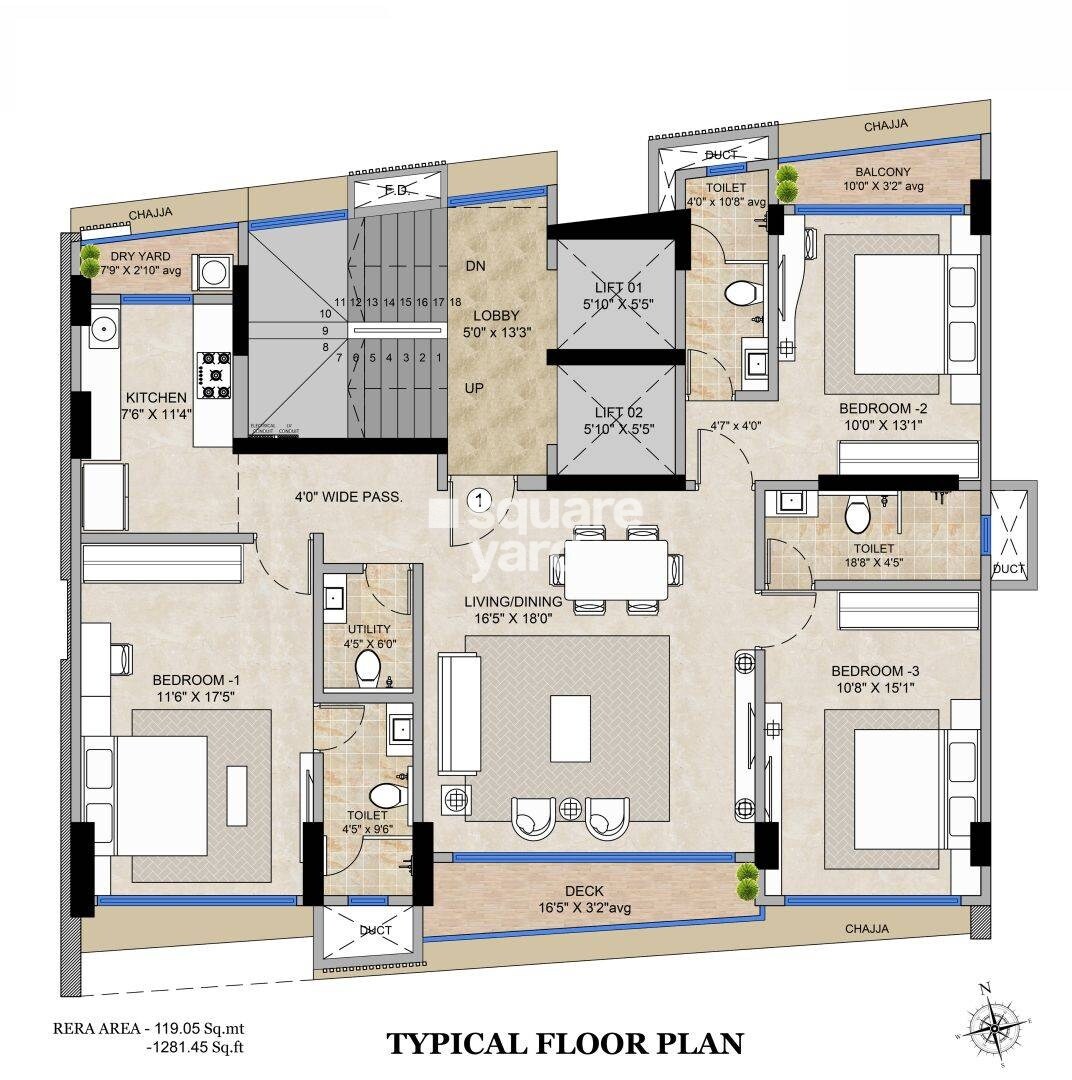 Bharat Juhu Vistas Floor Plans 2