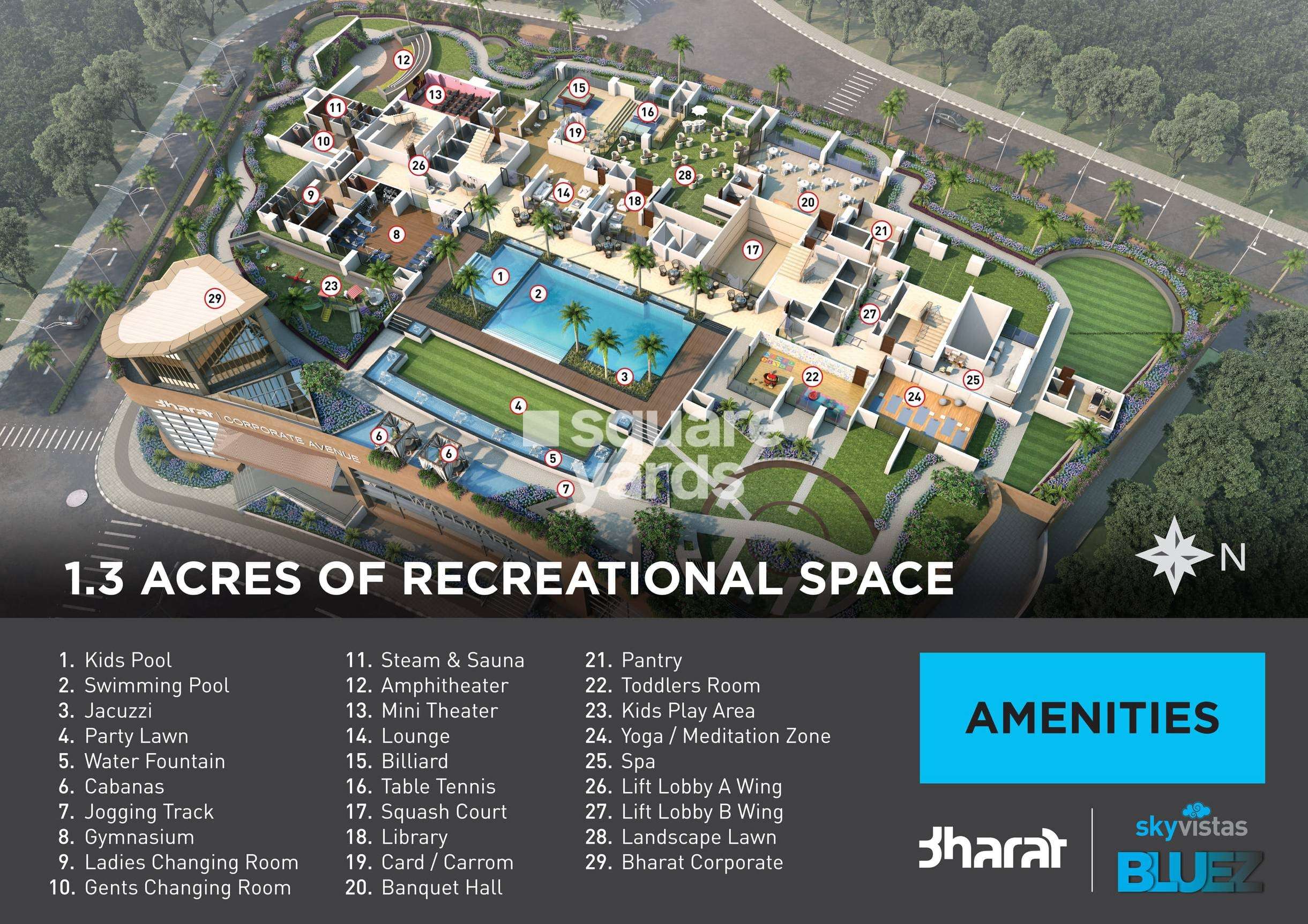 bharat skyvistas project amenities features6